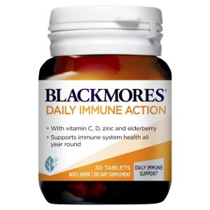 blackmores daily immune action 30t|||