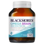 blackmores omega brain high dha fish oil 60c
