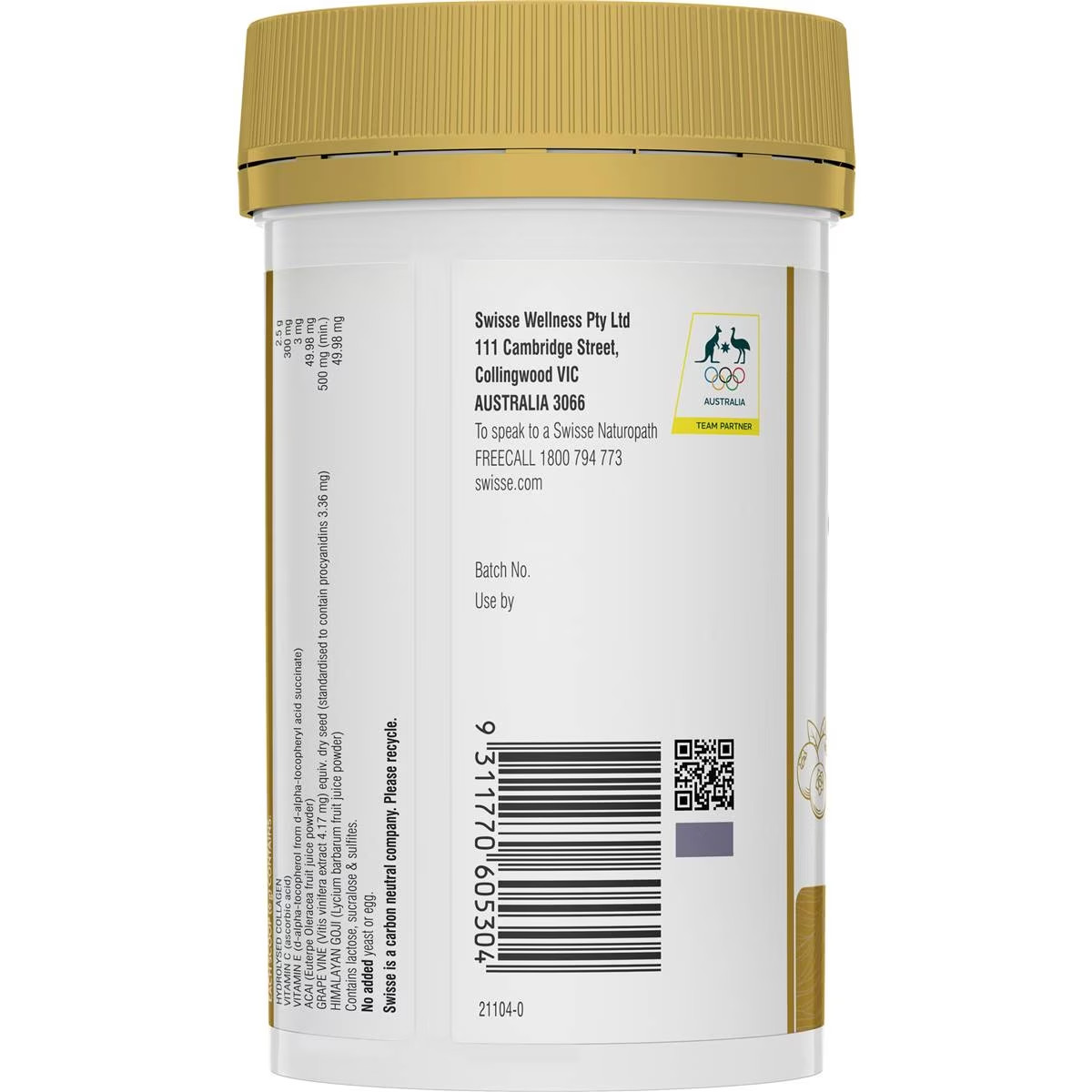 swisse collagen glow powder 120g