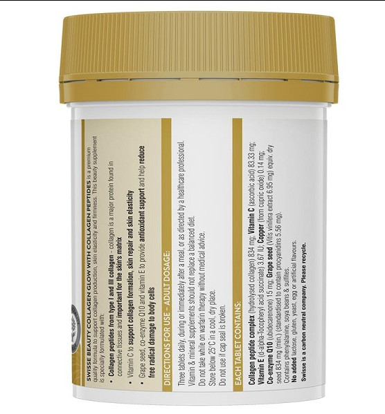 swisse collagen glow 120t