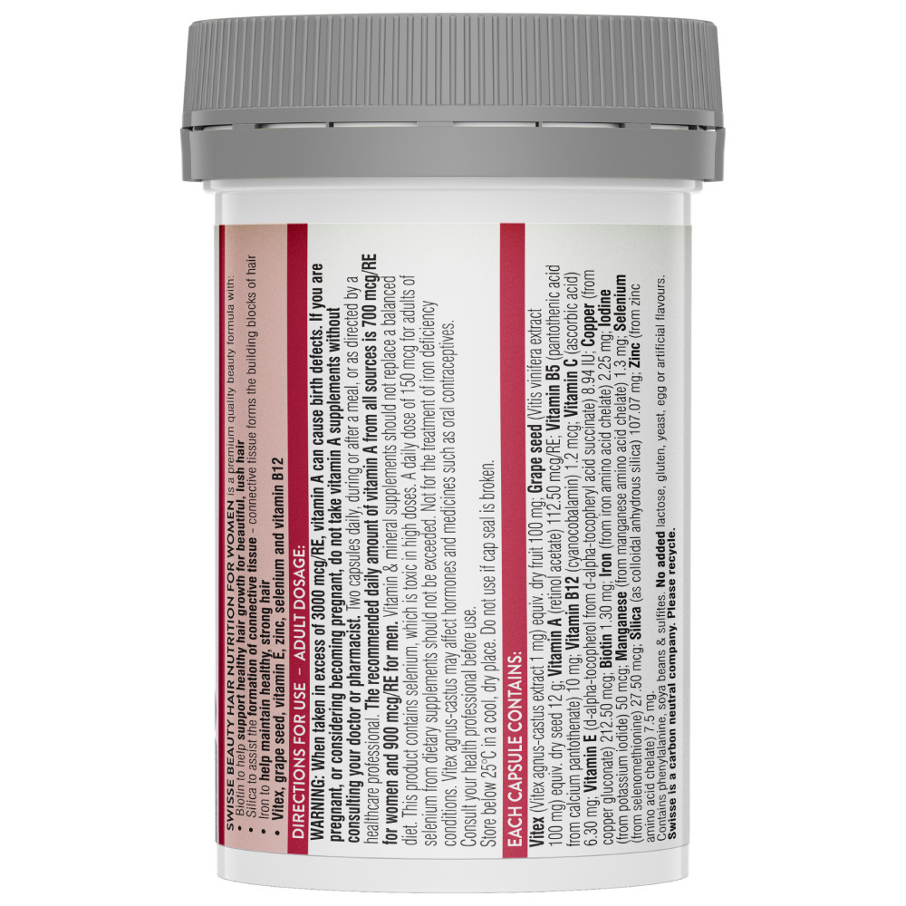 swisse hair nutrition for women